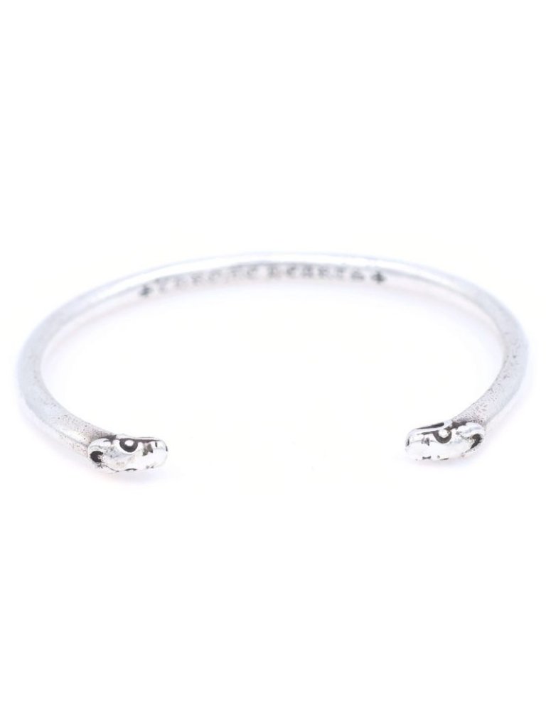 Chrome Hearts Bangle Double Dog Silver Bracelet 2860$
